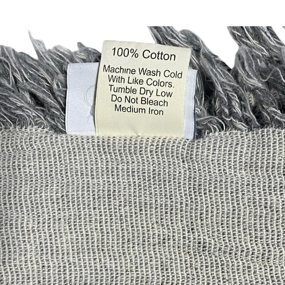 Inup Home Luxury Bedding Gray Throw Approximately 56